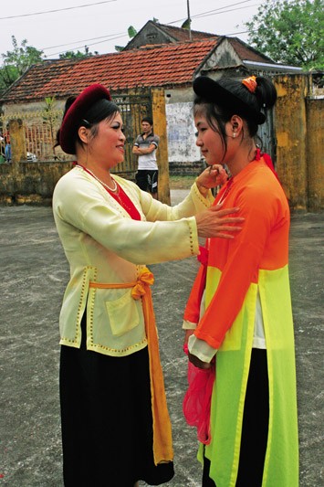 Khuoc village in Thai Binh province popularizes traditional Cheo theater - ảnh 2